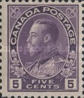 [King George V in Admiral Uniform - New Colors and Values, type AD12]