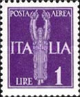 [Serie Imperiale, soggetti allegorici, posta aerea - Filigrana: Corona Tipo 11 , Scrivi EK]