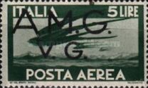[Airmail -  - Italy Postage Stamps of 1945 Overprinted "A.M.G.F.T.T.", type B2]