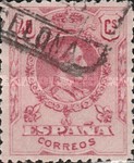 [King Alfonso XIII - Blue Control Numbers on Backside, 類型 BG7]