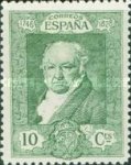 [The 100th Anniversary of the Death of Francisco de Goya, 1746-1828 - Inscription "1746 - CORREOS ESPANA - 1828", タイプ CO3]