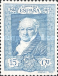 [The 100th Anniversary of the Death of Francisco de Goya, 1746-1828 - Inscription "1746 - CORREOS ESPANA - 1828", タイプ CO4]