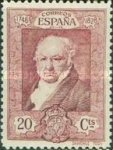 [The 100th Anniversary of the Death of Francisco de Goya, 1746-1828 - Inscription "1746 - CORREOS ESPANA - 1828", タイプ CO5]