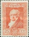 [The 100th Anniversary of the Death of Francisco de Goya, 1746-1828 - Inscription "1746 - CORREOS ESPANA - 1828", タイプ CO6]
