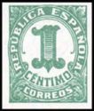 [Definintive Issue - Inscription: "REPUBLICA ESPAÑOLA", type FW]