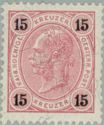 [Emperor Franz Josef I, 1830-1916 - Granite Paper. Numerals in Black, type N6]