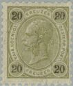 [Emperor Franz Josef I, 1830-1916 - Granite Paper. Numerals in Black, type N7]