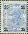 [Emperor Franz Josef I, 1830-1916 - With Varnish Bars, ประเภท Q17]