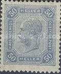 [Emperor Franz Josef I, 1830-1916 - With Varnish Bars, type U2]