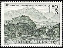 [The 40th Anniversary of the Plebiscite in Carinthia, tip XJ]