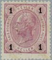 [Emperor Franz Josef I, 1830-1916 - Value in "Heller" Without Varnish Bars, Numerals in Black, type N14]
