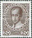 [The 60th Anniversary of the Reign of Emperor Franz Josef II. Normal Paper without Varnish Bars, type AI2]