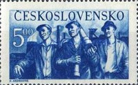 [Le 5e anniversaire de la République socialiste tchécoslovaque (1945-1950), type BM]