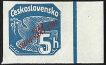 [Czechoslovakian Newspaper Stamps  Overprinted "1939 - SLOVENSKŶ ŠTAT", type D1]