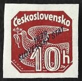[Czechoslovakian Newspaper Stamps  Overprinted "1939 - SLOVENSKŶ ŠTAT", type D4]