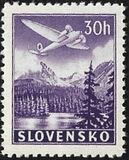 [Airmail - Airplanes over Mountain Landscapes, loại L]