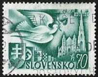 [European Postal Congress - Peace Dove & St. Stephen's Cathedral, type AL]