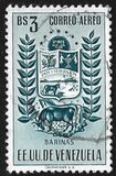[Airmail - Coat of Arms - State of Barinas, type ALV13]