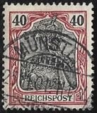 [Germania - Inscription "REICHSPOST", type J8]