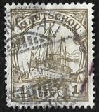 [The Kaiser's Ship "Hohenzollern" - Value in "Cent" & "Dollar", type E]