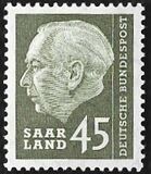 [President Theodor Heuss, 1884-1963, tipas B12]