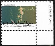 [The 125th Anniversary of the Birth of Albert Schweitzer, 1875-1965, ประเภท BSR]