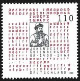 [The 600th Anniversary of the Birth of Johannes Gutenberg, 1397-1468, type BSZ]