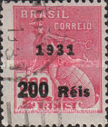 [No. 307 Surcharged, type CK31]