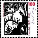 [The 100th Anniversary of the Birth of Hans Leip, Writer and Lithografic Artist, प्रकार BDK]