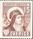 [St. Bridget of Sweden - Inscription "SANCTA BIRGITTA", type BV]