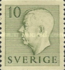 [King Gustaf VI Adolf of Sweden - Without Imprint, tegund DB]
