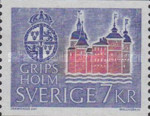 [Mountain Scenery and Uppsala Cathedral, type GU]