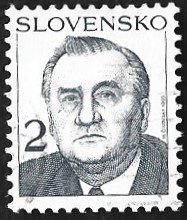 [The Prezident of Slovak Republik - Michal Kovač, type CE]