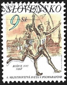 [The 6th World Championship in the Half Marathon, Koice 1997, typ HA]