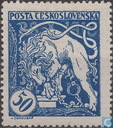 [Definitives - The 1st Anniversary of Czezhoslovak Independence, type J14]