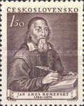 [The 360th Anniversary of the Birth of Komensky (Educationist), type FH]