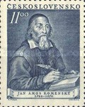 [The 360th Anniversary of the Birth of Komensky (Educationist), type FI]
