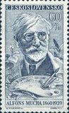 [Stamp Day and the 100th Birth Anniversary of Alfons Mucha, type ZK]