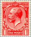 [King George V, 1865-1935 - New Watermark, סוג BY3]