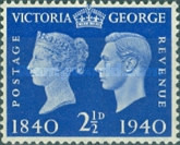 [Queen Victoria and King George VI, тып CZ4]