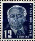 [President Wilhelm Pieck - New Watermark, type I3]
