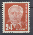 [President Wilhelm Pieck - New Watermark, type I4]