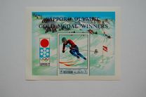 [Airmail - Gold Medal Winners - Winter Olympic Games - Sapporo, Japan, tipo XSA]