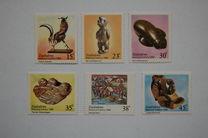 [The 30th Anniversary of National Gallery of Zimbabwe - Designs showing painting or sculptures, type ES]