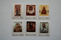 [Icons from the Ziemia Lubuska Museum in Zielona Góra. "Ziemia Lubuska" means "The Earth of Lubusz County", type DEX]