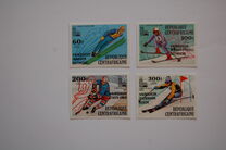 [Airmail - Winter Olympic Medal Winners - Issues of 1979 Overprinted as Listed Below, type YV]