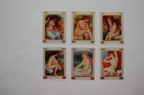 [Nude Paintings of Pierre Auguste Renoir, French Impressionist, type HK]