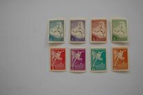 [Airmail - The 150th Anniversary of Independence and the 28th South American Tennis Championships, Asuncion, type QO]