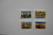 [International Stamp Exhibition "BELGICA '01" - Brussels, Belgium - Prehistoric Animals, 类型 DCV]
