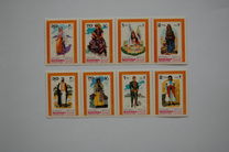 [Airmail - National Costumes, type AH]
